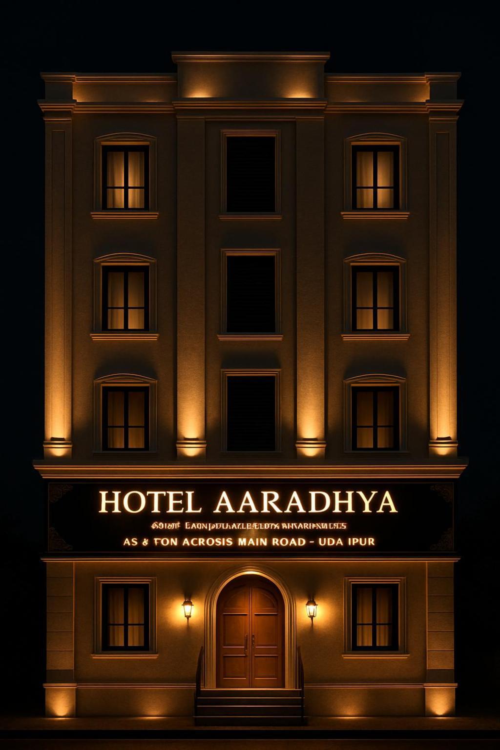 Hotel Aaradhya أُودايبور المظهر الخارجي الصورة